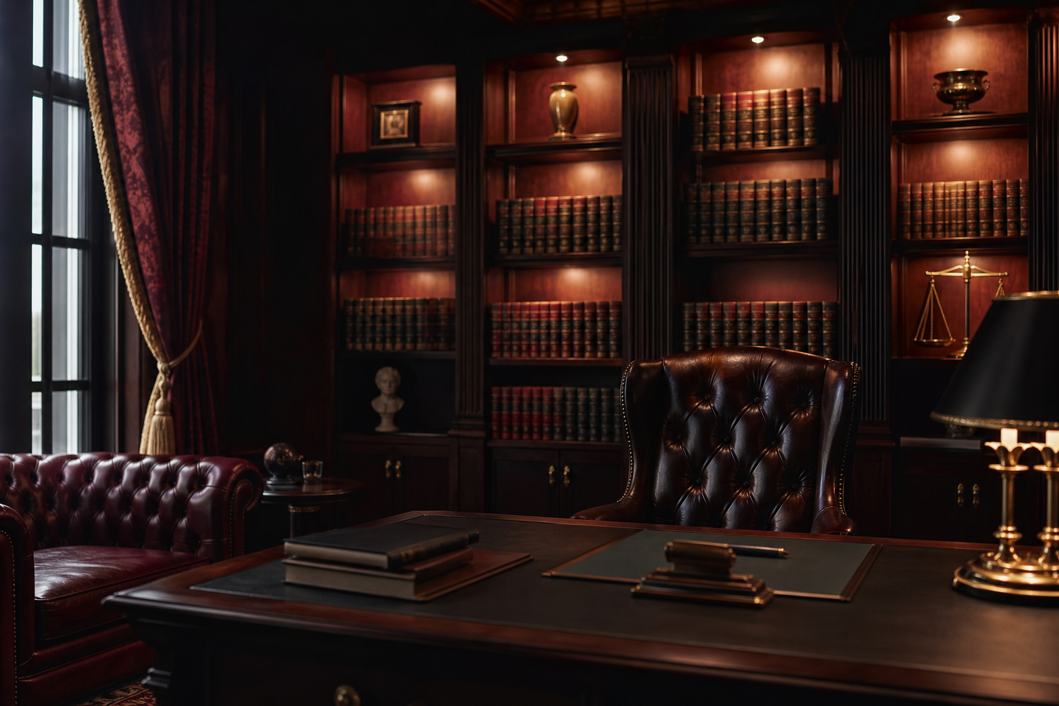 Law firm AI business card for client intake